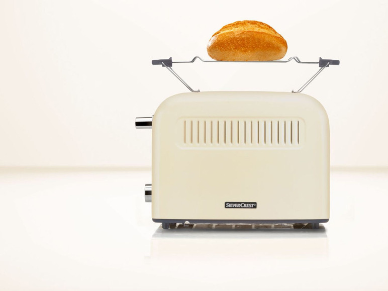 Gehe zu Vollbildansicht: SILVERCREST® Toaster, 920 Watt, mit 6-Stufen-Bräunungsregler, abnehmbarer Brötchenaufsatz - Bild 29