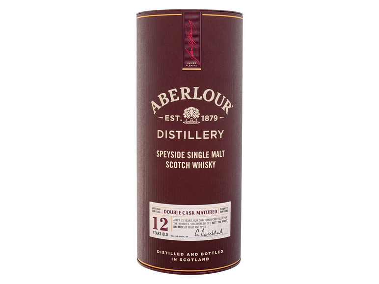 Gehe zu Vollbildansicht: Aberlour Double Cask Matured Speyside Single Malt Scotch Whisky 12 Jahre 40% Vol - Bild 3