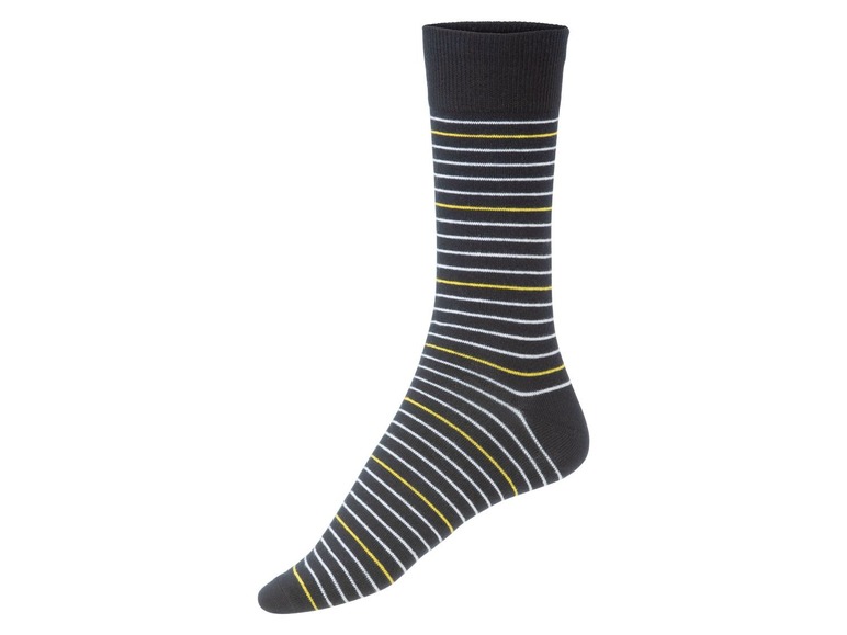 Gehe zu Vollbildansicht: LIVERGY® Socken Herren, 5 Paar, mit Baumwolle und Elasthan - Bild 4