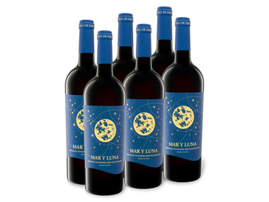 6 x 0,75-l-Flasche Weinpaket Mar y Luna Tinto Garnacha Tintorera