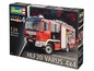 Revell Modellbausatz eines MAN TGM/Schlingmann HLF20 Varus 4x4 Feuerwehrfahrzeug.