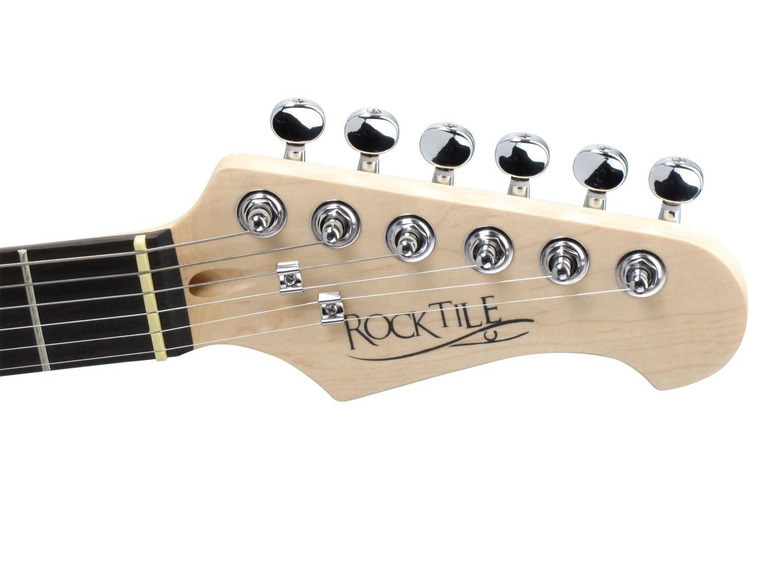 Gehe zu Vollbildansicht: Rocktile Pro ST60-BK E-Gitarre All Black - Bild 4
