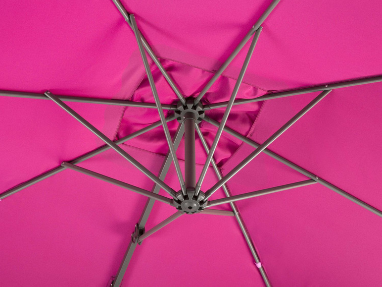 Gehe zu Vollbildansicht: Schneider Ampelschirm »Rhodos Junior«, 270 cm Spannweite, mit Schutzhülle, Plattenständer - Bild 41