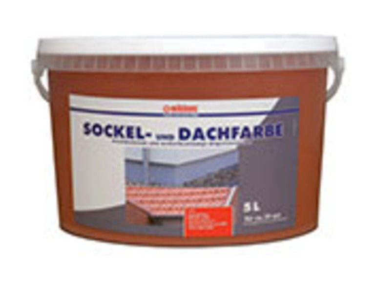 Ein 5-Liter-Eimer Oksid Sockel- und Dachfarbe.