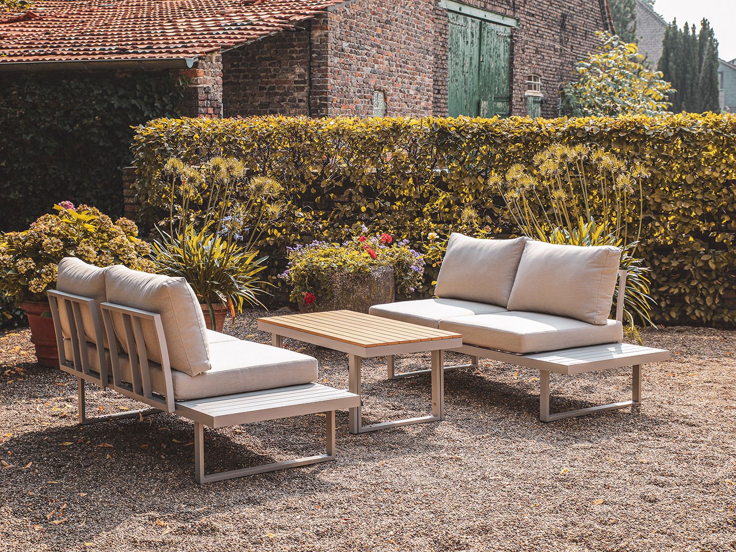 Thumbnail - greemotion Lounge-Set »Aruba«, aus Aluminium