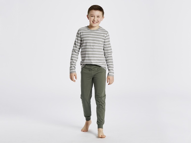 Gehe zu Vollbildansicht: PEPPERTS® Jungen Schlafanzug, 2 Stück, mit Bio-Baumwolle - Bild 10