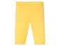 Gelbe Leggings für Babys.