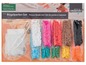 Crelando Bügelperlen-Set mit 10 Farben, inklusive Brett und Pinzette.