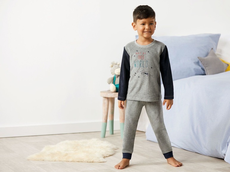 Gehe zu Vollbildansicht: LUPILU® Kleinkinder Jungen Schlafanzug - Bild 11