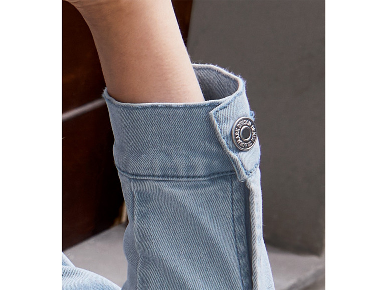 Gehe zu Vollbildansicht: esmara® Jeansjacke Damen, mit Kent-Kragen - Bild 5