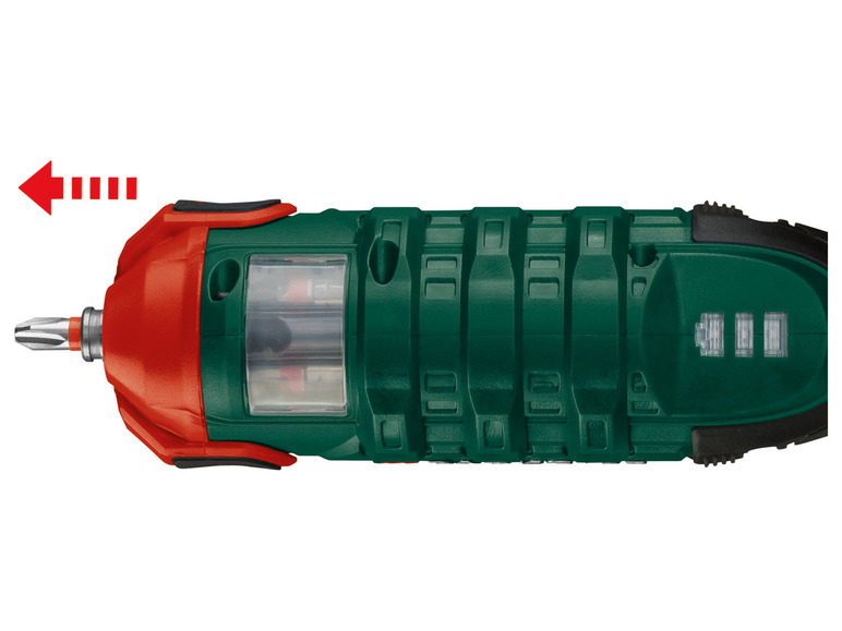 Gehe zu Vollbildansicht: PARKSIDE 4V Akku-Wechselbitschrauber »Rapidfire 2.2«, mit LED-Werkstückbeleuchtung - Bild 5