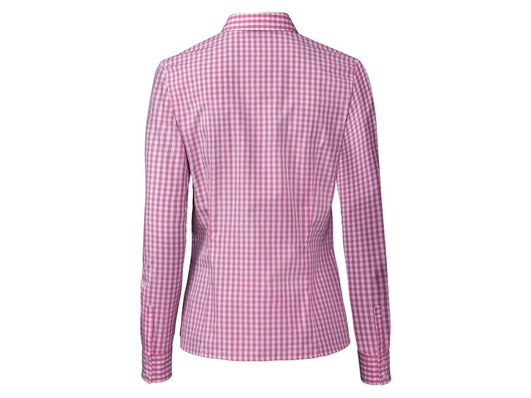 Gehe zu Vollbildansicht: ESMARA® Bluse, mit Wendler-Einlagen für Kragen und Manschetten, aus reiner Baumwolle - Bild 3