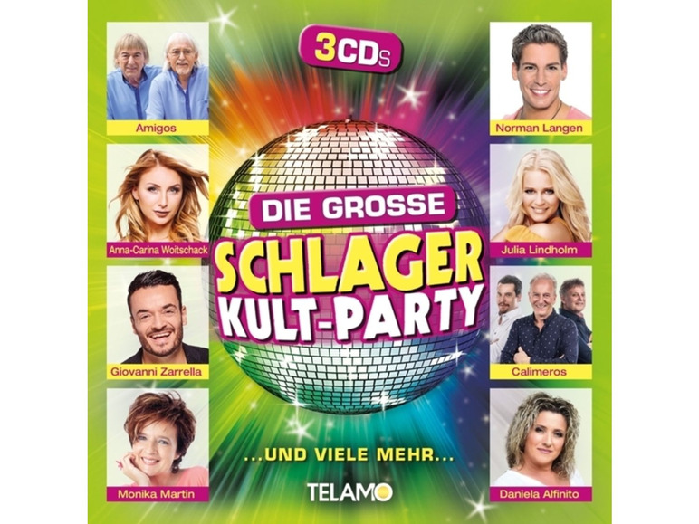 Gehe zu Vollbildansicht: Warner Music Group Germany Various - Die grosse Schlager Kult-Party - CD ab 3er-Box - Bild 1