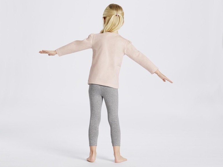 Gehe zu Vollbildansicht: LUPILU® Mädchen Schlafanzug, 2 Stück, mit Bio-Baumwolle - Bild 14