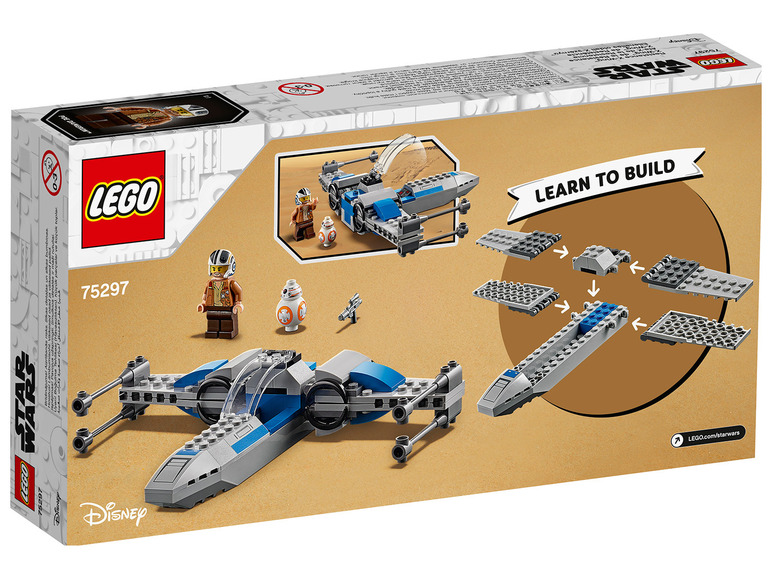 Gehe zu Vollbildansicht: LEGO® Star Wars 75297 »Resistance X-Wing™« - Bild 2
