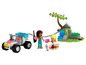 Lego Friends Set mit einem Quad, zwei Puppen und einem kleinen Park.