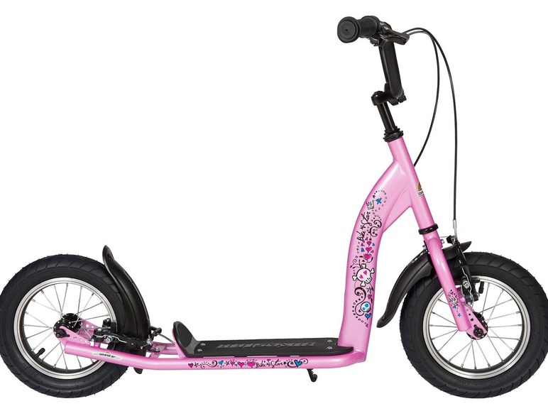 Gehe zu Vollbildansicht: Star Trademarks Kinderscooter 12, kindgerechter Bremsgriff und rutschfestes Trittbrett - Bild 26