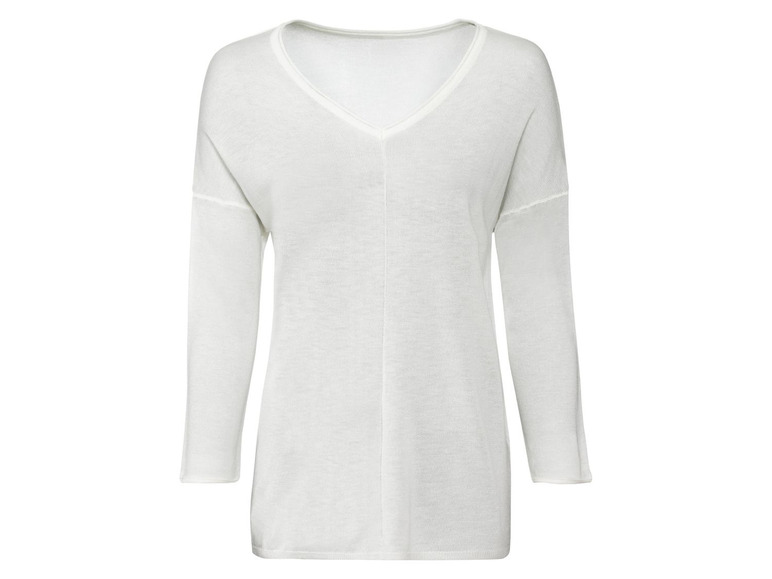 Gehe zu Vollbildansicht: ESMARA® Pullover Damen, überschnittene Schultern, mit Viskose - Bild 2