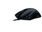 Eine schwarze Razer Gaming-Maus mit Kabel