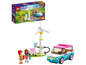 Lego Friends Set mit Windrad, Auto und zwei Puppen.