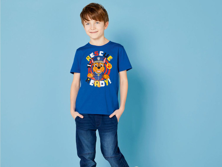 Gehe zu Vollbildansicht: Kinder/ Kleinkinder T-Shirt Jungen, 2 Stück, aus reiner Baumwolle - Bild 9