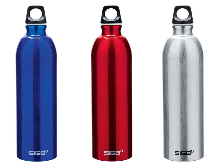 Gehe zu Vollbildansicht: SIGG Trinkflasche, für Kohlensäure geeignet, auslaufsicher, BPA Frei, aus Aluminium - Bild 1