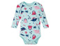 Baby-Body mit langen Ärmeln und Dinosaurier-Motiv.