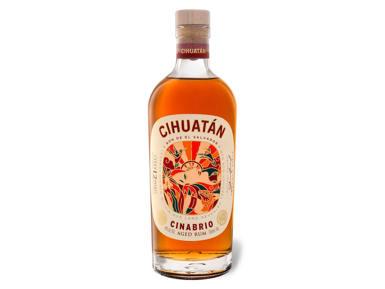 Gehe zu Vollbildansicht: Cihuatan Cinabrio Rum El Salvador 12 Jahre 40% Vol - Bild 2