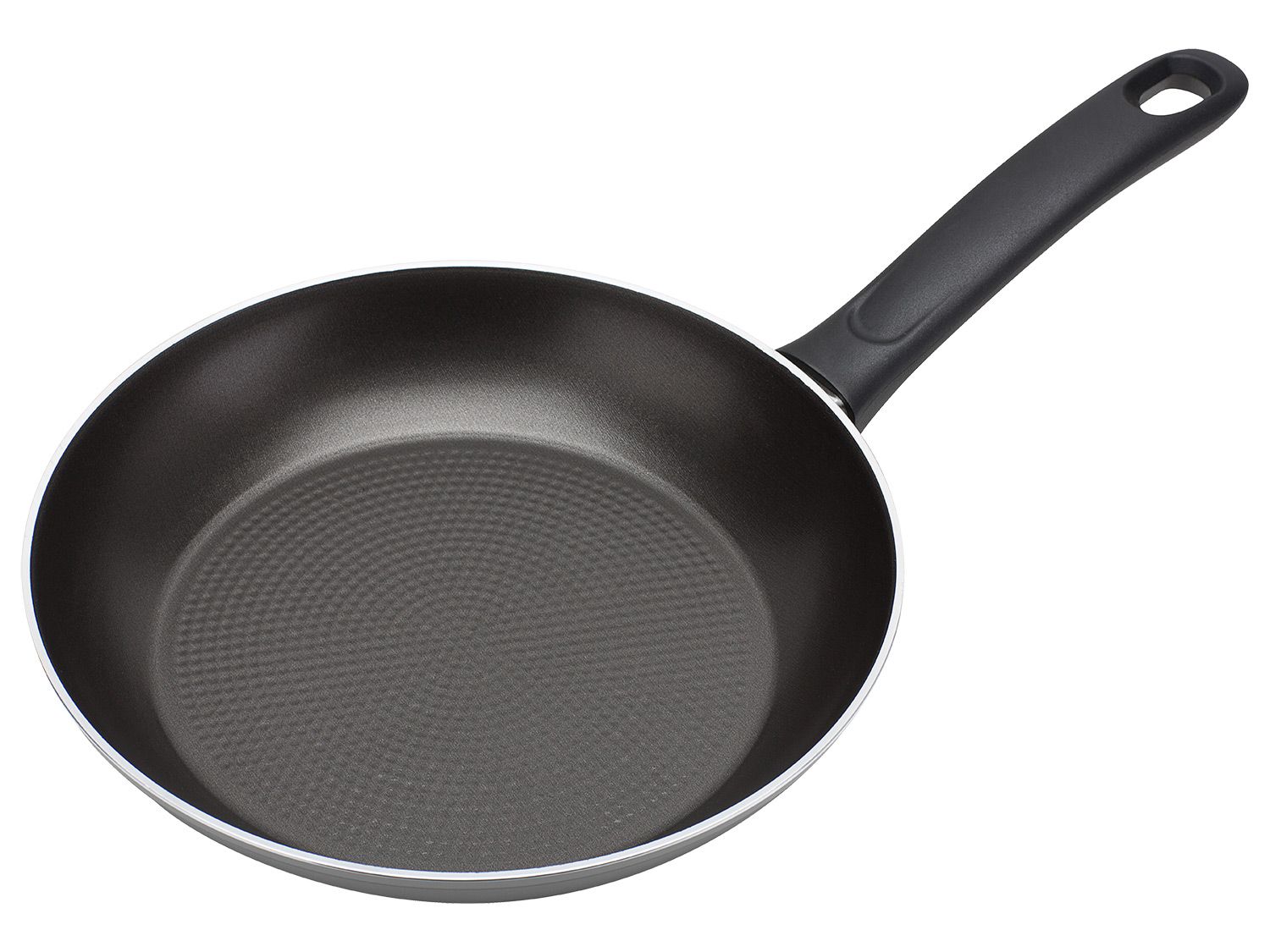 GSW Pfannen-Set Nova 3-tlg 20-24-28 cm (Schwarz) – Bild 2 von 2