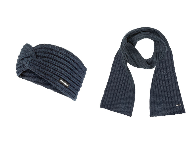 Gehe zu Vollbildansicht: Bruno Banani Damen Geschenkset Stirnband und Schal, 2-teilig - Bild 7