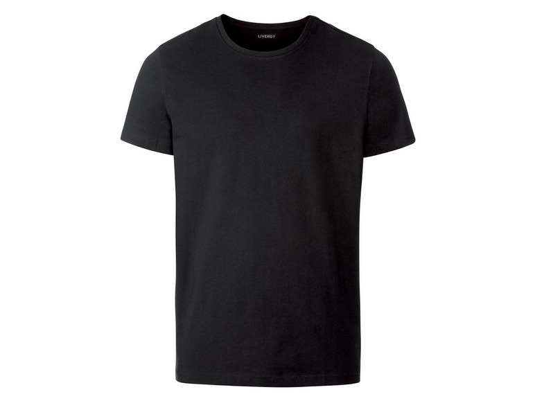 Gehe zu Vollbildansicht: LIVERGY® T-Shirt Herren, 2 Stück, aus reiner Baumwolle - Bild 4