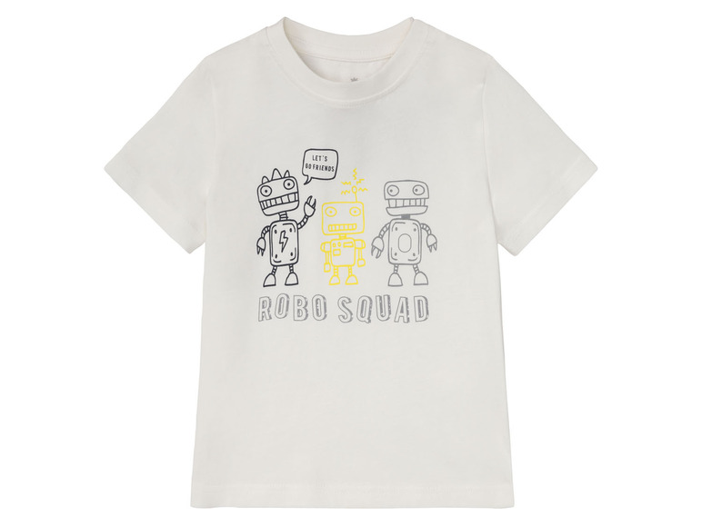 Gehe zu Vollbildansicht: lupilu 2 Kleinkinder Jungen T-Shirts, mit Print - Bild 30