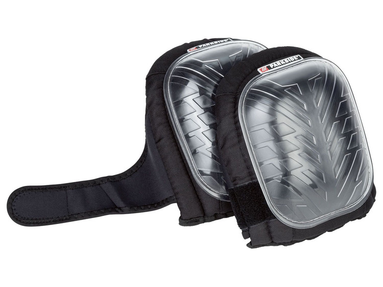 Zwei schwarze Knieschoner von Parkside.