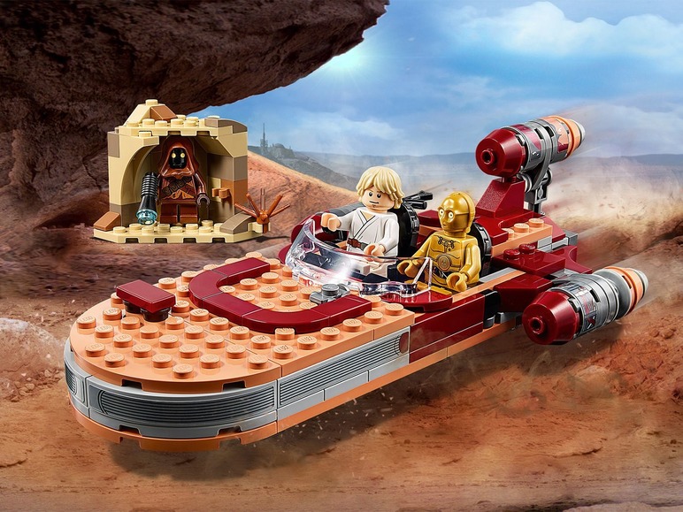 Gehe zu Vollbildansicht: LEGO® Star Wars™ 75271 »Luke Skywalkers Landspeeder™« - Bild 4