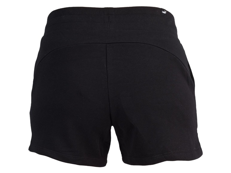 Schwarze Puma Shorts für Damen.