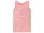 Rosa Tanktop für Mädchen mit einem Schwanen-Motiv.