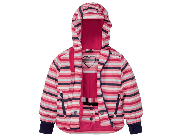 Gehe zu Vollbildansicht: CRIVIT® Kleinkinder Mädchen Skijacke, mit umweltfreundlicher Imprägnierung - Bild 2