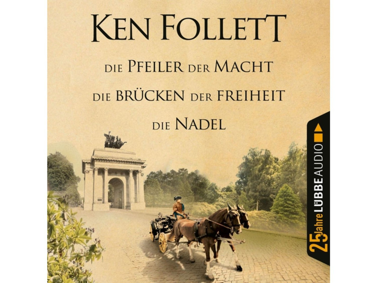 Gehe zu Vollbildansicht: EDEL GERMANY GMBH Follett,Ken - Die Pfeiler der Macht/Die Brücken der Freiheit/ - Hörbuch - Bild 1