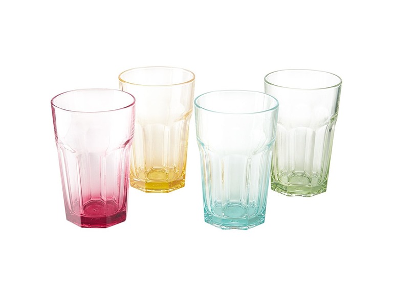 Gehe zu Vollbildansicht: ERNESTO® Gläser, 4er Set, aus robustem Glas - Bild 12