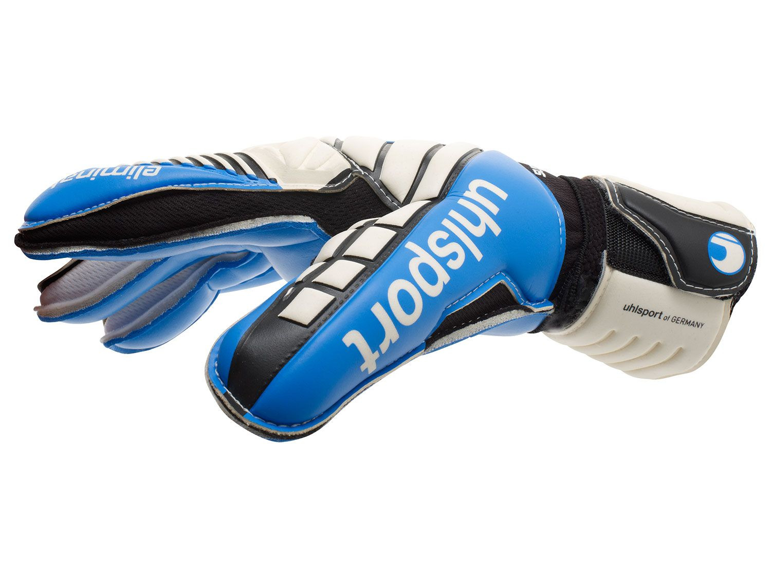 uhlsport Eliminator Supersoft SF Torwart Handschuhe 101101701 blau-rot 