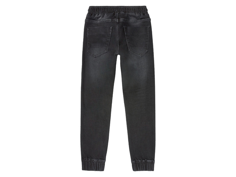 Schwarze Jeans mit Gummizug