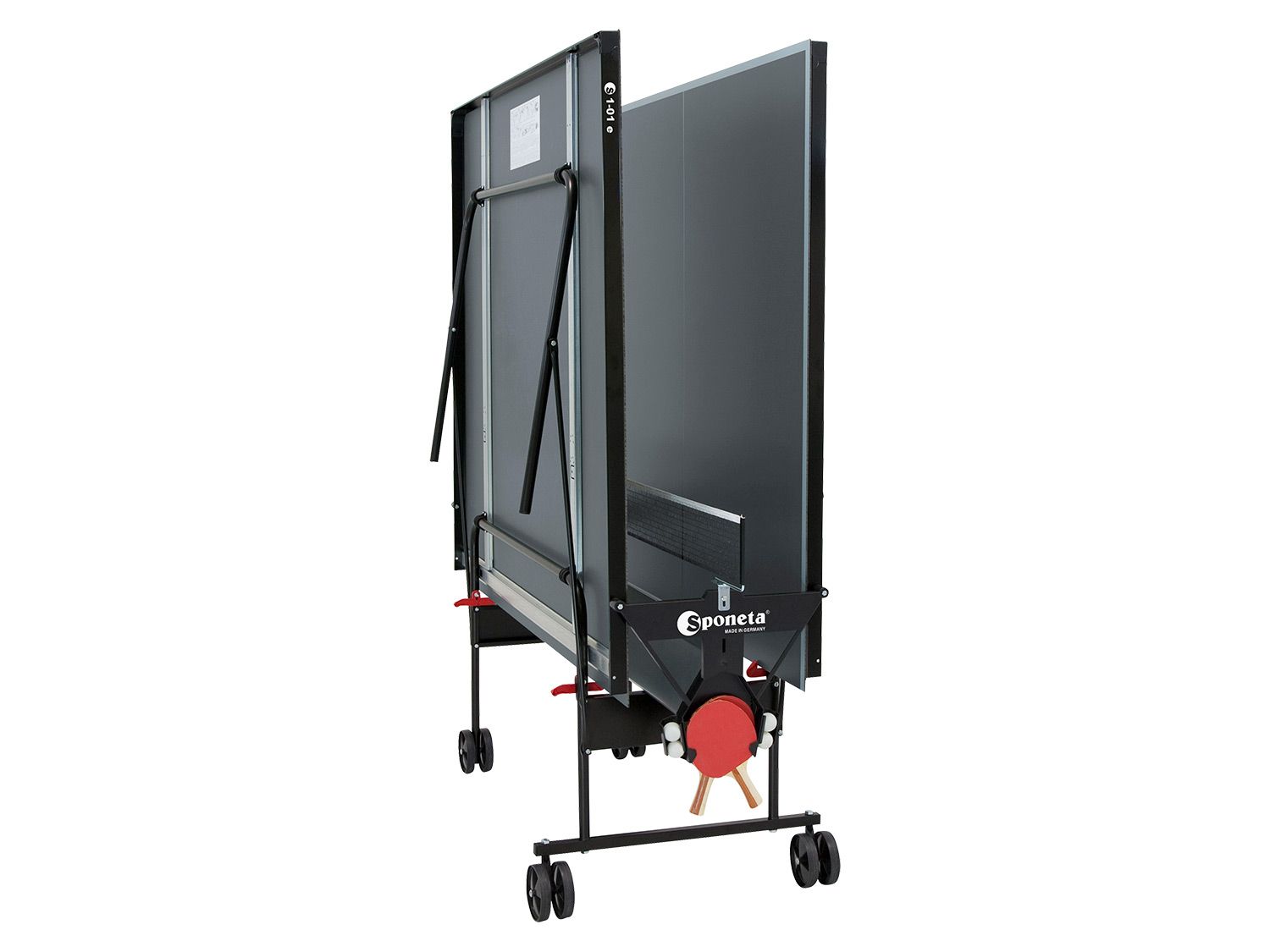 Thumbnail - Sponeta Tischtennisplatte inkl. Abdeckhülle (Grau)