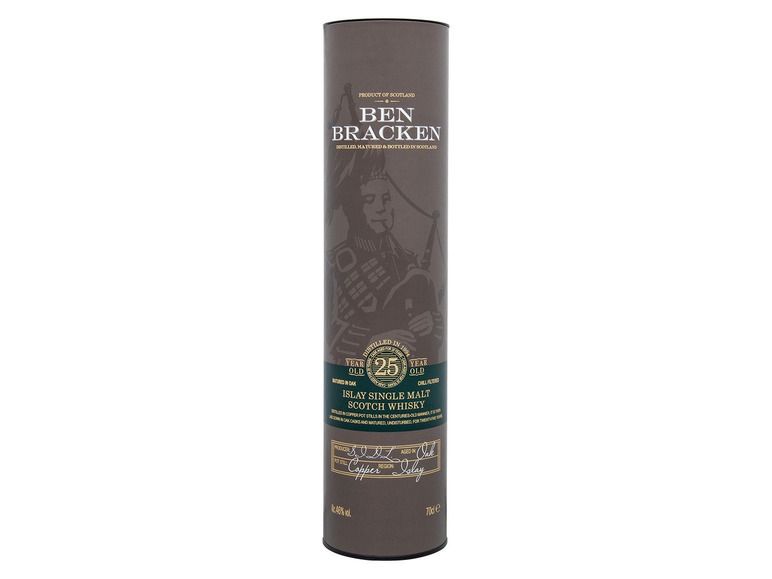 Gehe zu Vollbildansicht: Ben Bracken Islay Single Malt Scotch Whisky 25 Jahre 46% Vol - Bild 3