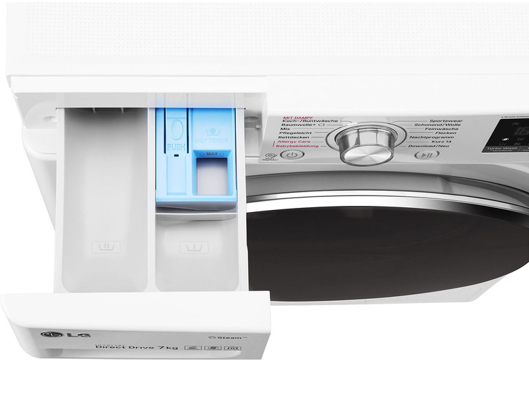 Gehe zu Vollbildansicht: LG Waschmaschine »F14WM7TS2«, A+++ Energieeffizienz, 7 kg Füllmenge, Smart ThinQ™ - Bild 6