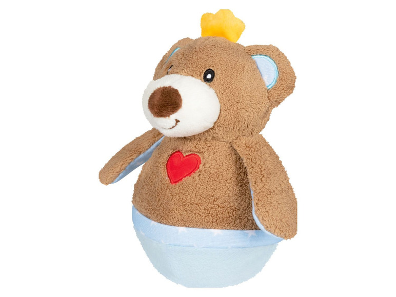 Gehe zu Vollbildansicht: LUPILU® Babyspielzeug »Steh-auf-Bär«, mit Knisterfolie - Bild 1