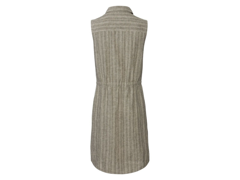 Gehe zu Vollbildansicht: esmara Damen Kleid, mit Leinen und Baumwolle - Bild 9
