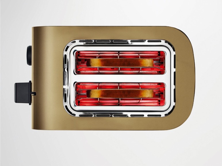 Gehe zu Vollbildansicht: SILVERCREST® Toaster STS 1000 A1, 6 Stufen Bräunungsregler, herausnehmbare Krümelschublade - Bild 7