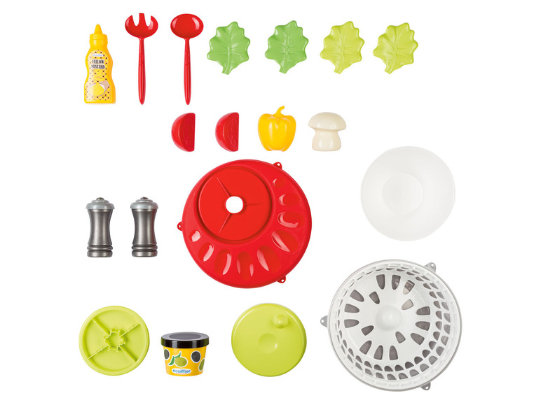 Gehe zu Vollbildansicht: Ecoiffier Spielzeug Salat-Set / Back-Set / Hamburger-Set - Bild 7