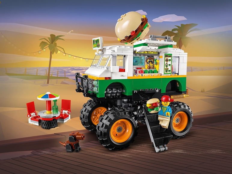Gehe zu Vollbildansicht: LEGO® Creator 31104 »Burger-Monster-Truck« - Bild 4