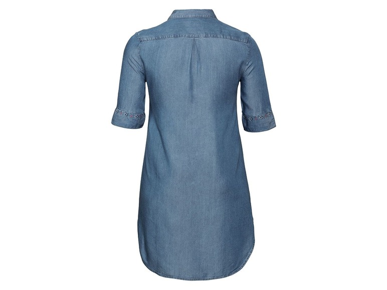 Gehe zu Vollbildansicht: ESMARA® Kleid, in Jeans-Optik, legere Passform, aus Lyocell - Bild 3